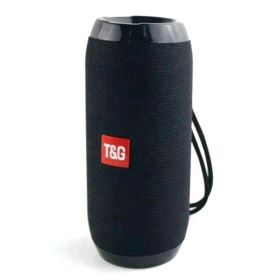 Bluetooth Speaker Wireless Waterproof Outdoor Stereo Bass USB/TF/FM Radio LOUD (Speaker Color: Black)